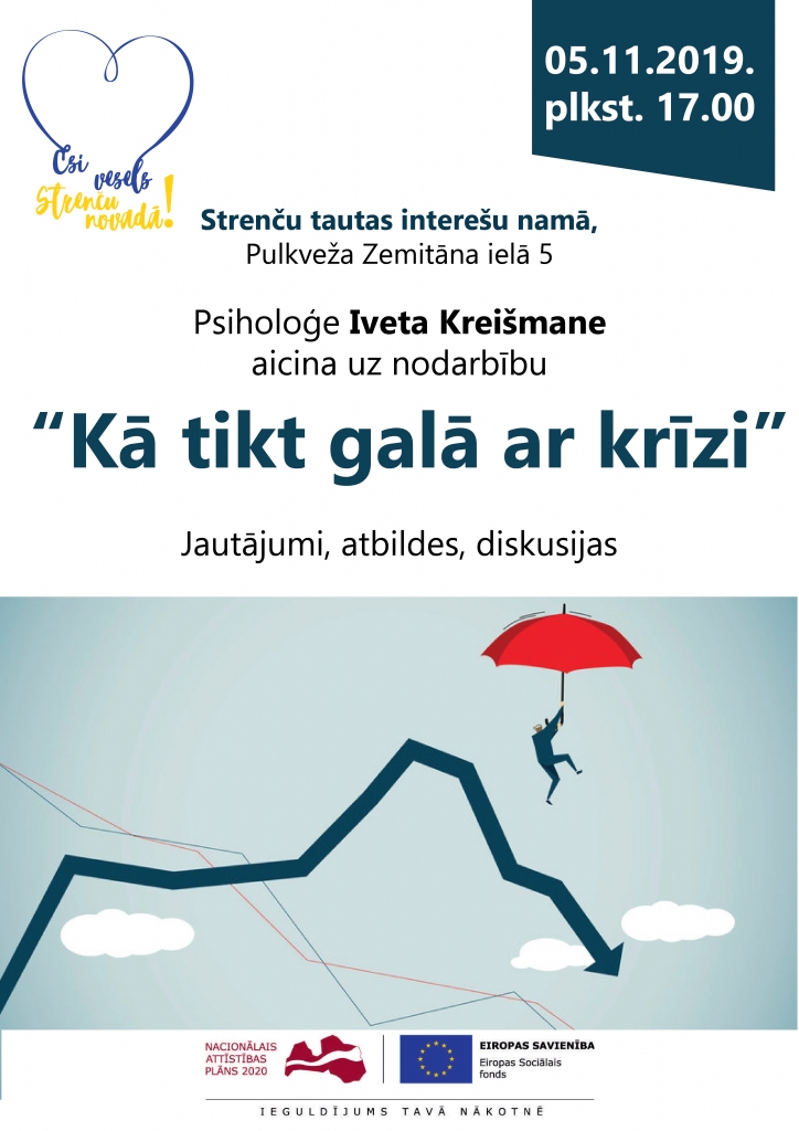 Nodarbība "Kā tikt galā ar krīzi"