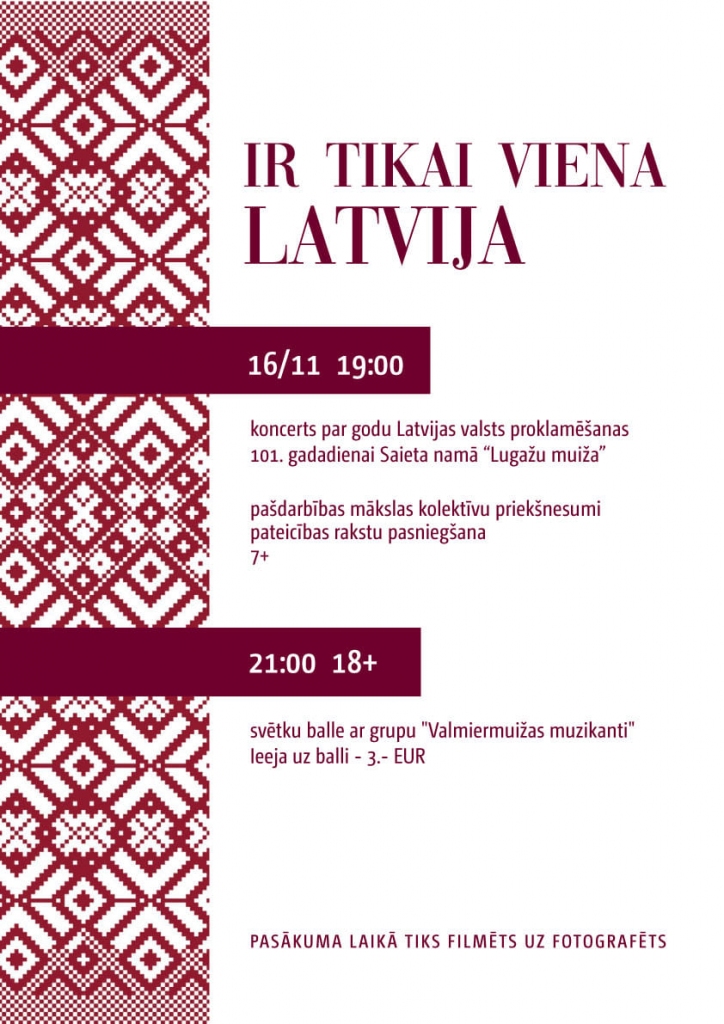 Ir tikai viena Latvija