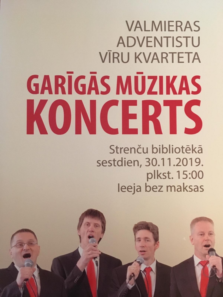 Garīgās mūzikas koncerts