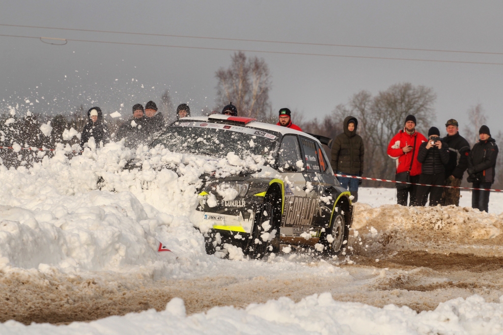 Rallijs Sarma 2020 gaida ziemu Gulbenē