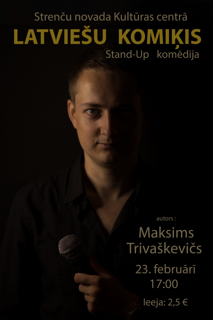 Stand-up komēdija "Latviešu komiķis"