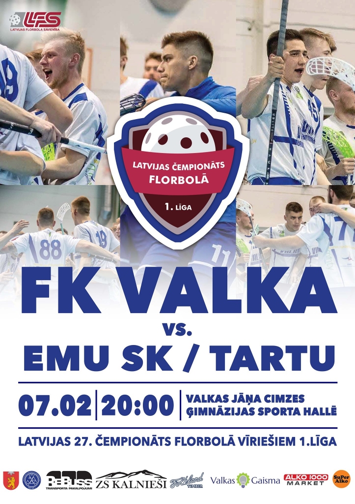 FK Valka pret EMU SK/Tartu