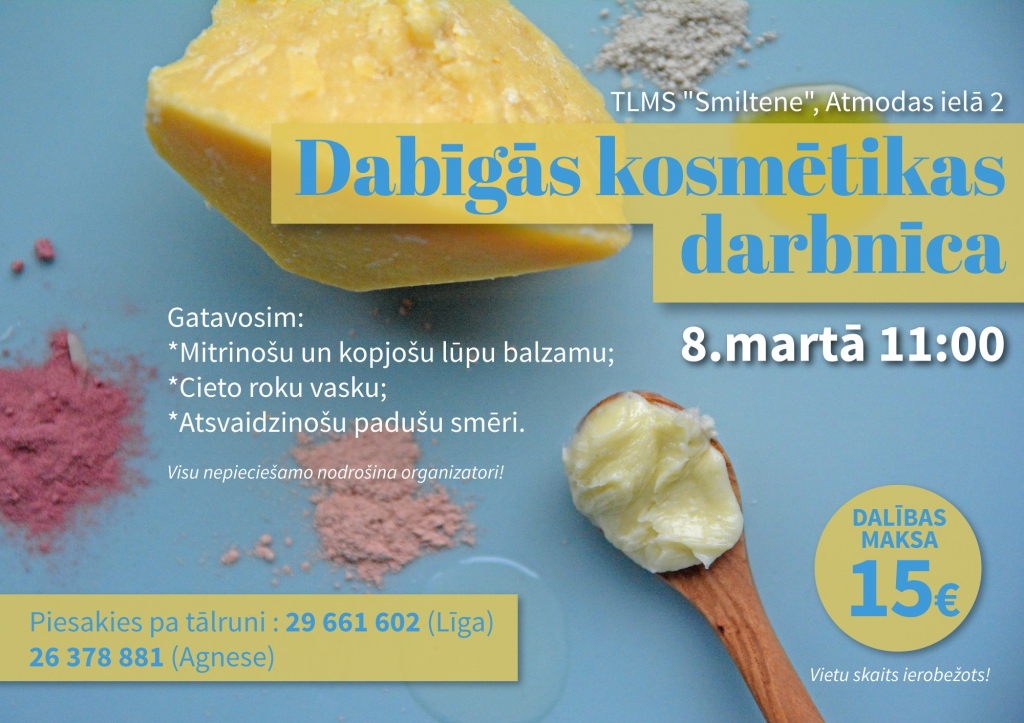 Dabīgās kosmētikas darbnīca