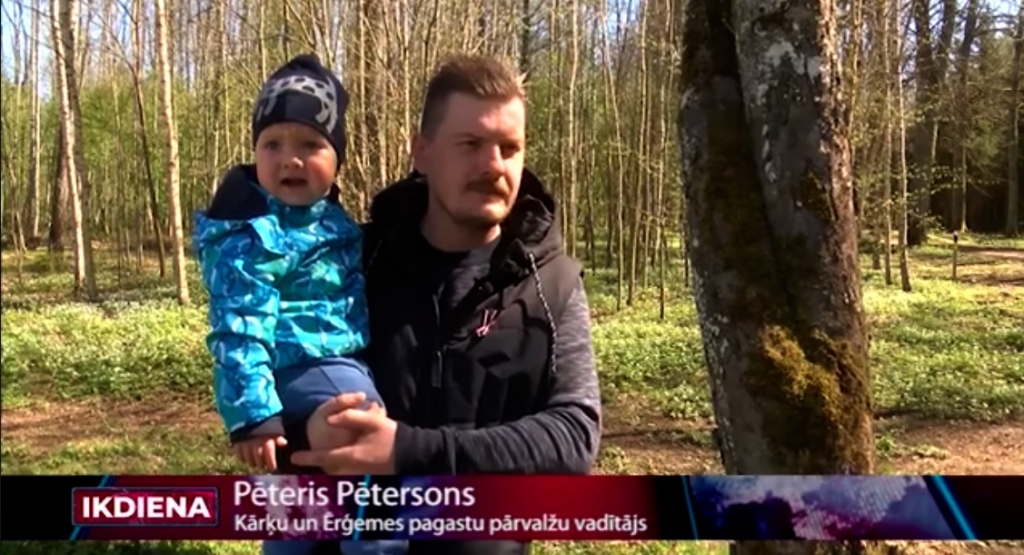  VIDEO: Raidījumā "Ikdiena" par Kārķu pagastā rīkoto Dižkoku sakopšanas akciju