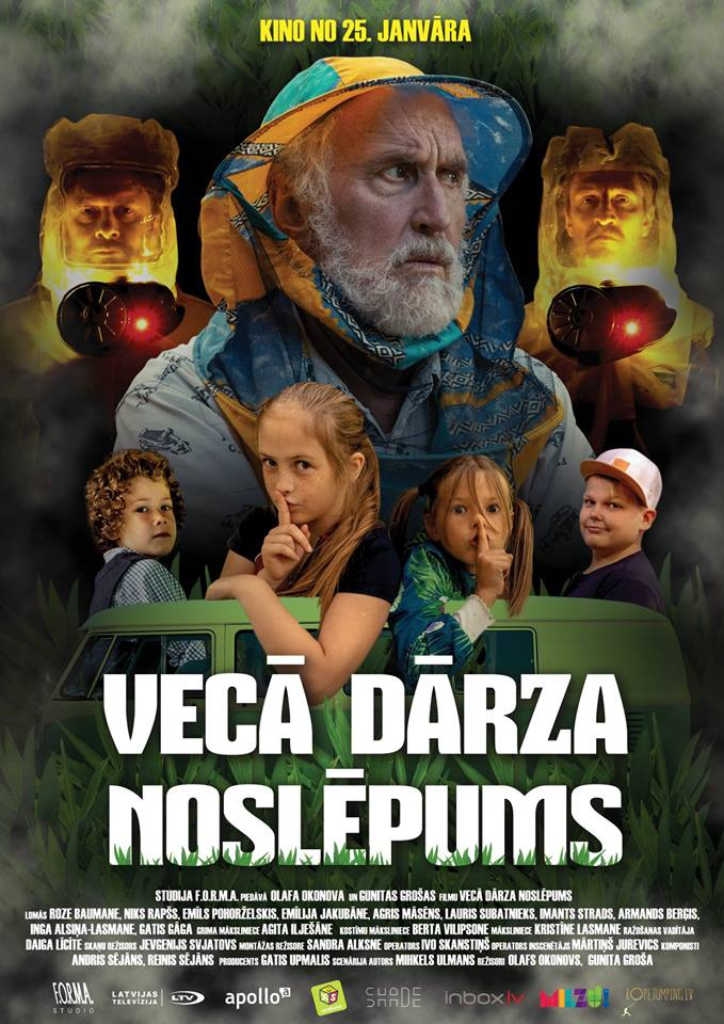 Latviešu spēlfilma "Vecā dārza noslēpums"