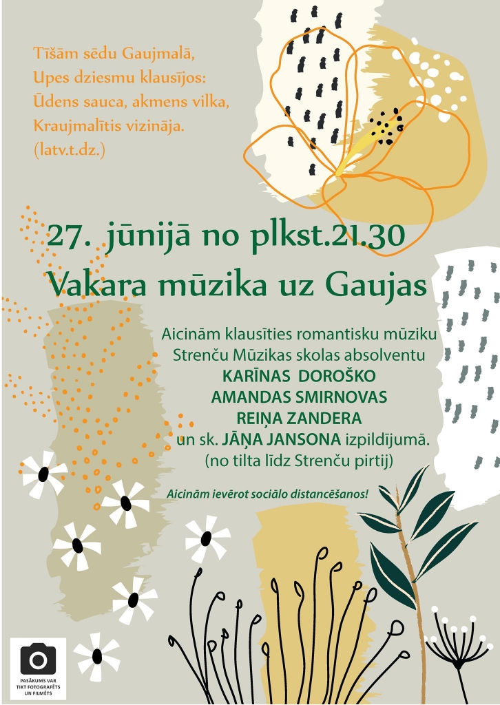 Vakara mūzika uz Gaujas