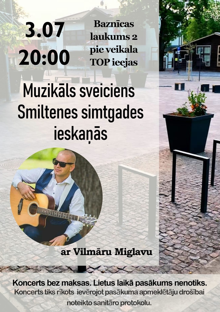 Muzikāls sveiciens Smiltenes simtgades ieskaņās