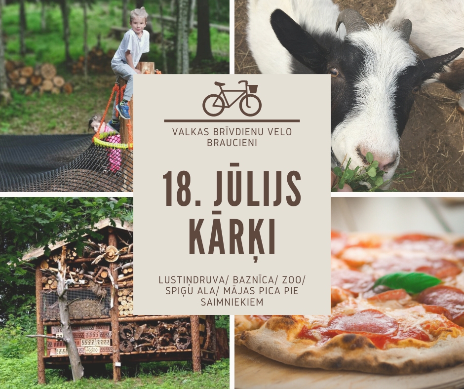 Brīvdienu velo brauciens. Kārķi