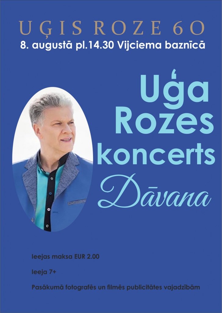 Uģa Rozes koncerts "Dāvana"