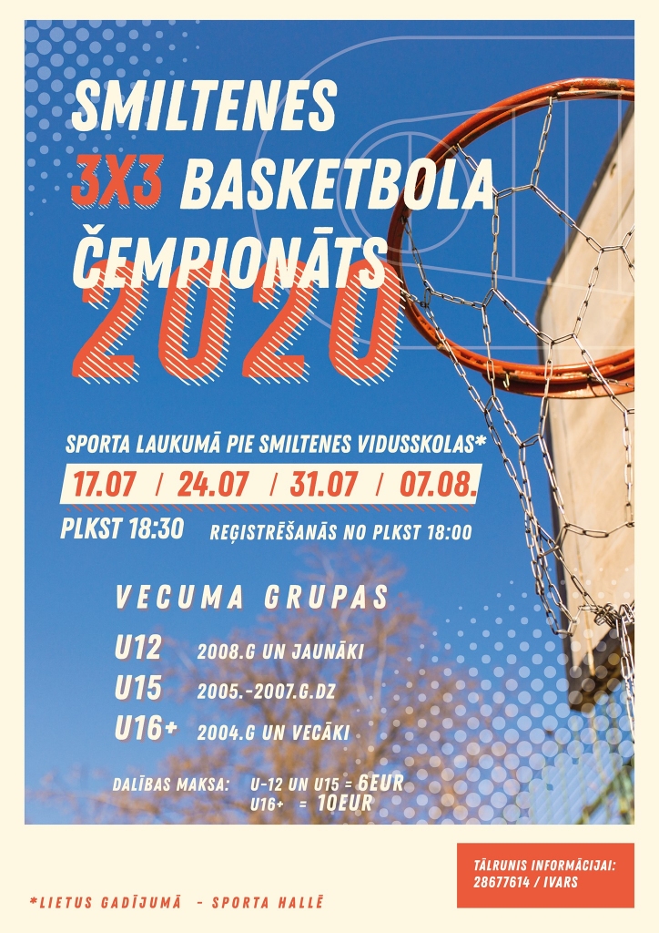 Smiltenes 3x3 basketbola čempionāts 2020