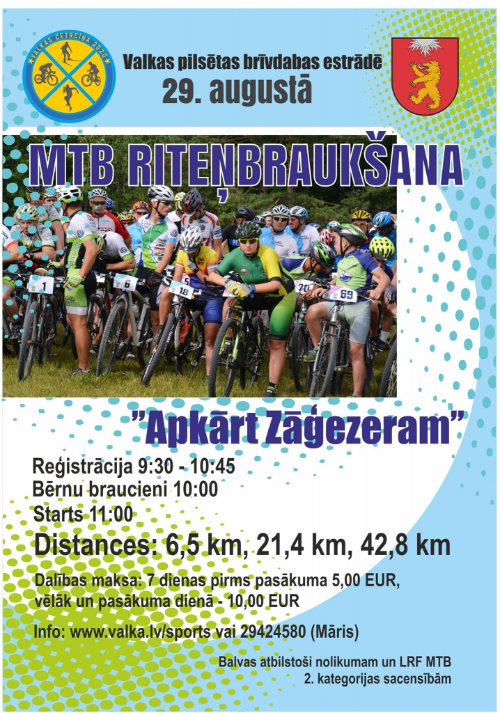 MTB Riteņbraukšana "Apkārt Zāģezeram"