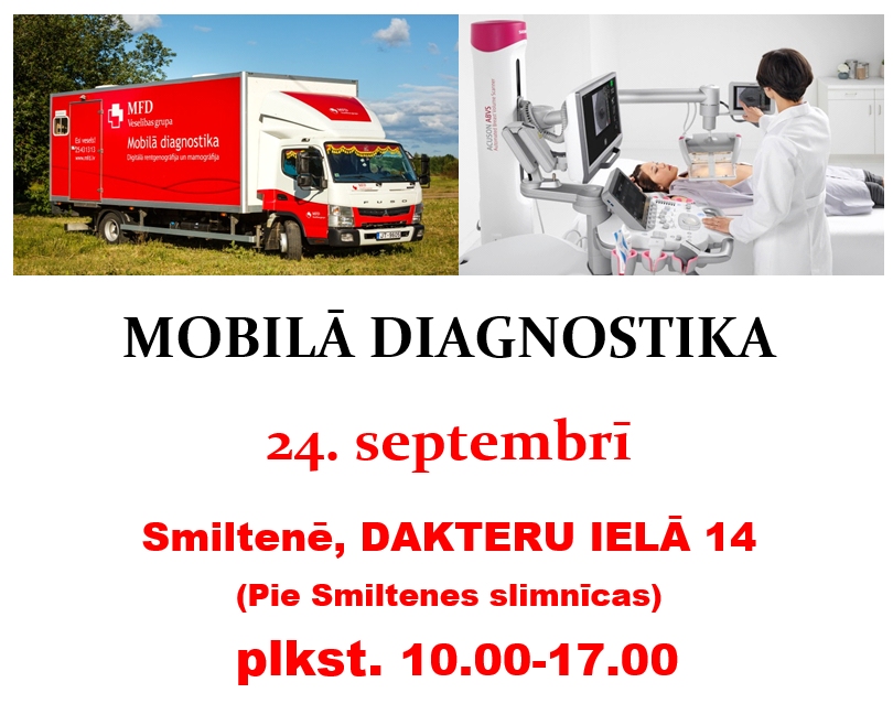 Mobilā diagnostika Smiltenē 