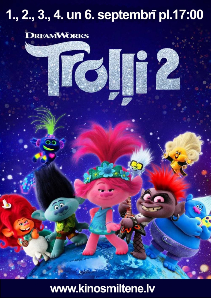 Animāciju filma "Troļļi 2"