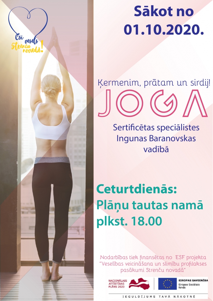 Joga Plāņu tautas namā 