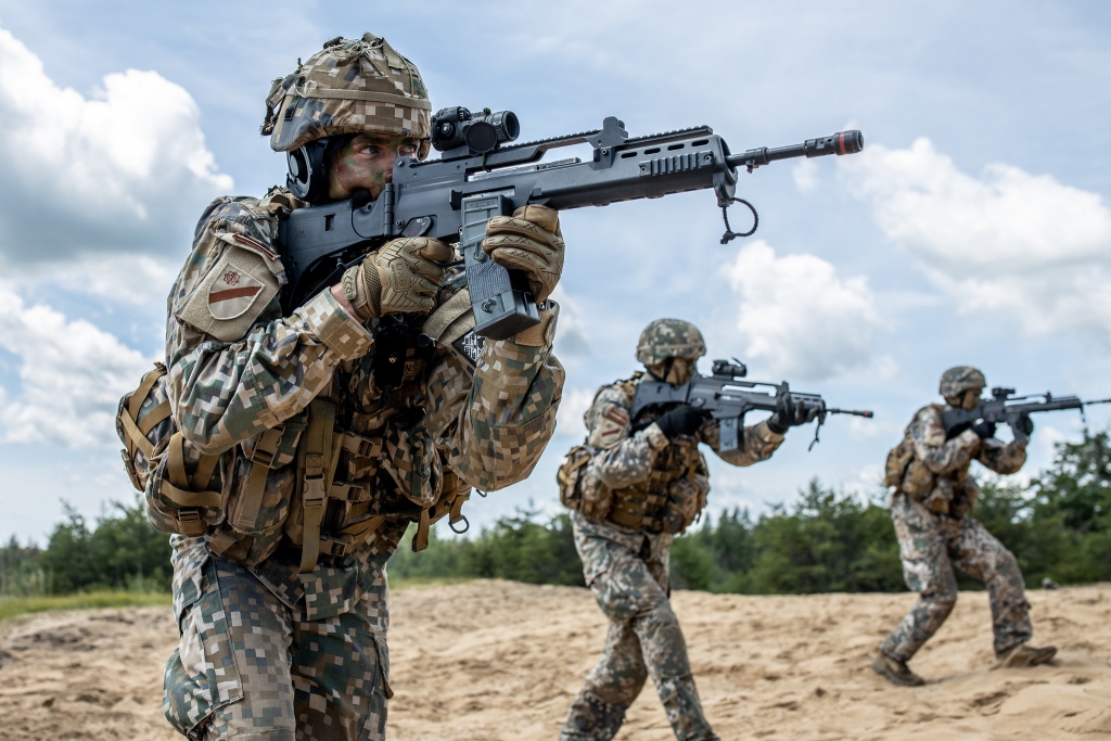 Vidzemē sākušās lielākās militārās mācības, tostarp Smiltenes, Strenču un Valkas novados