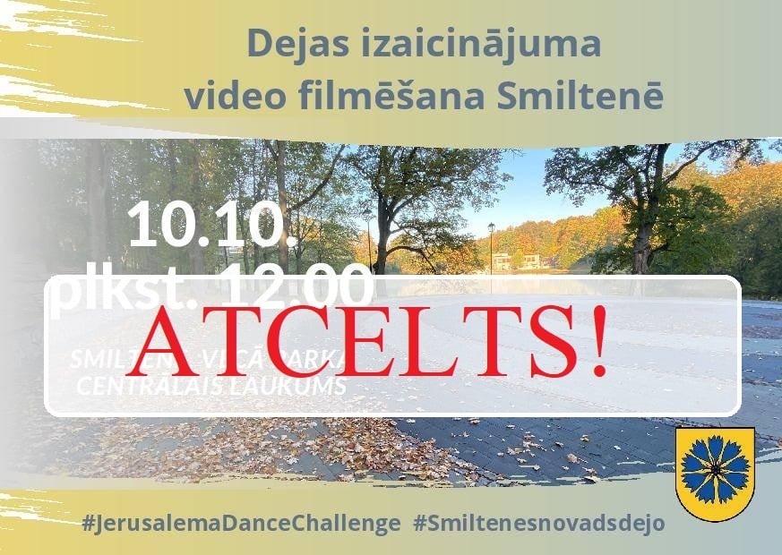 Dejas izaicinājuma video filmēšana Smiltenē