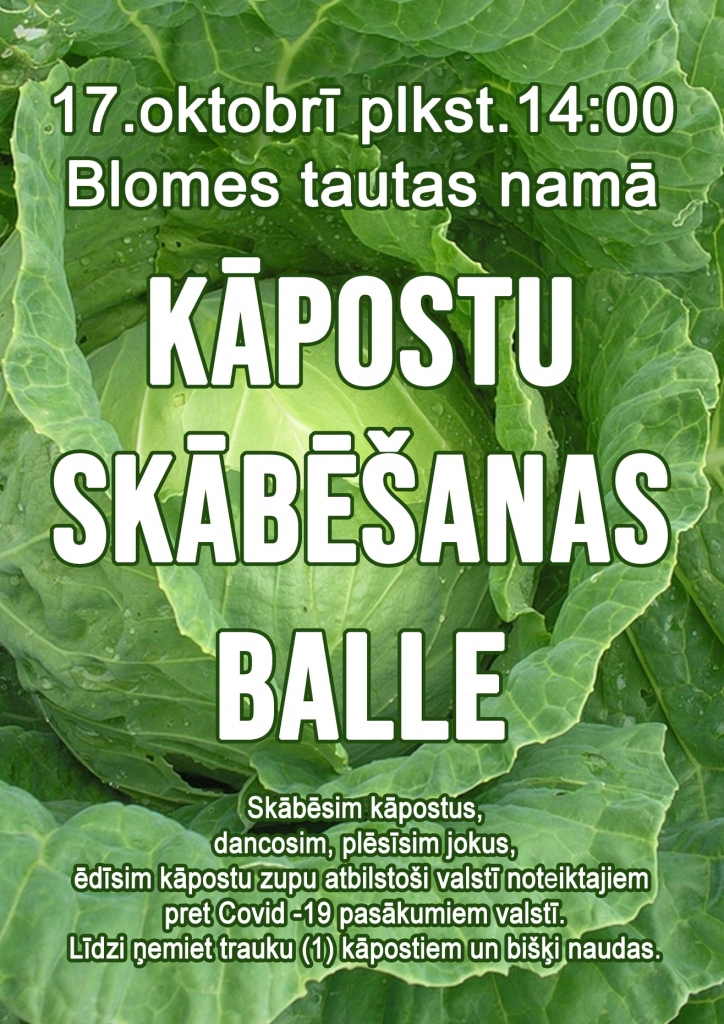 ATCELTS! Kāpostu skābēšanas balle