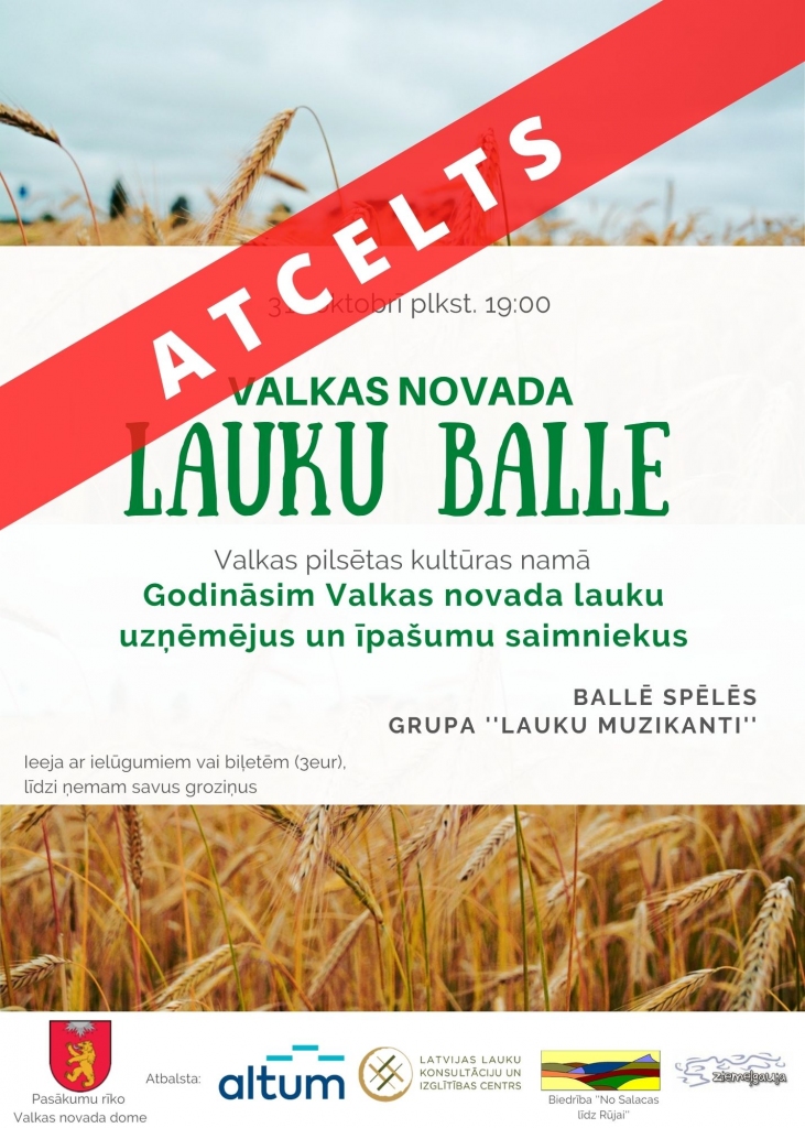 ATCELTS! Valkas novada Lauku balle