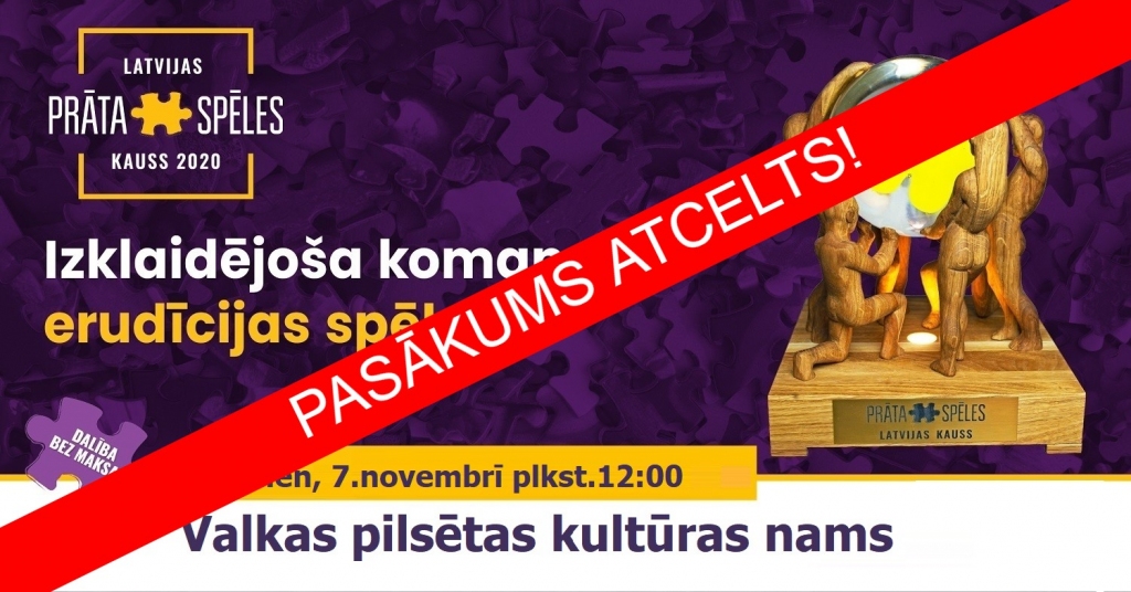 ATCELTS! Prāta spēles Latvijas kauss 2020