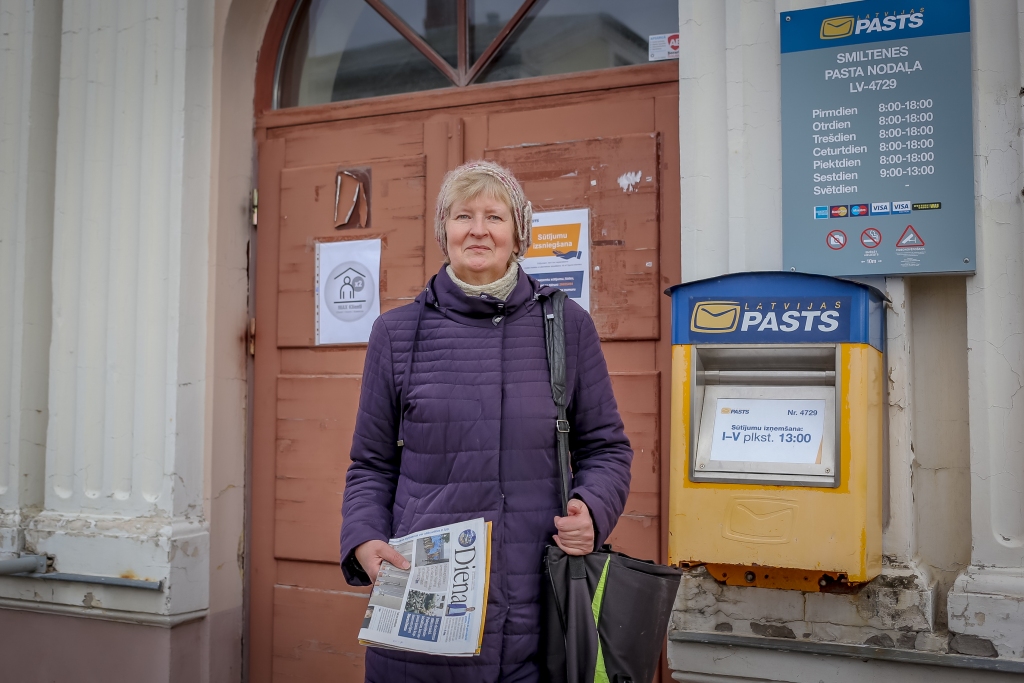 Vidzemes reģiona labākā pastniece – Smiltenē