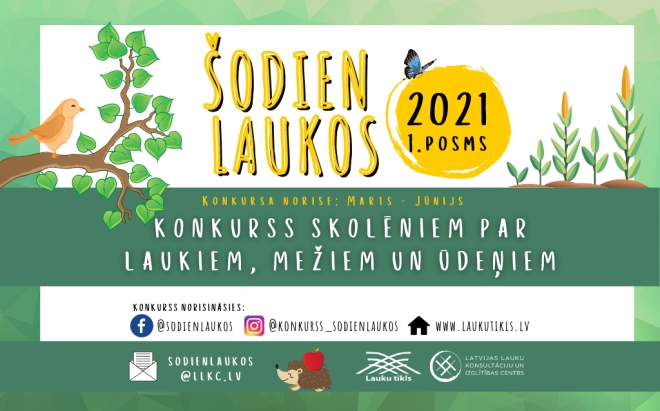 Sākas konkurss skolu jauniešiem "Šodien laukos"