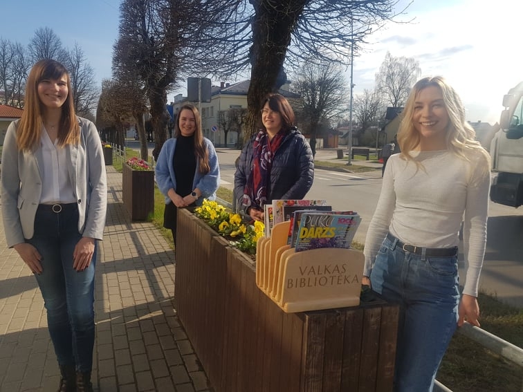 Pusdienu pauzē iespēja pārlapot  un lasīt jaunākos žurnālus