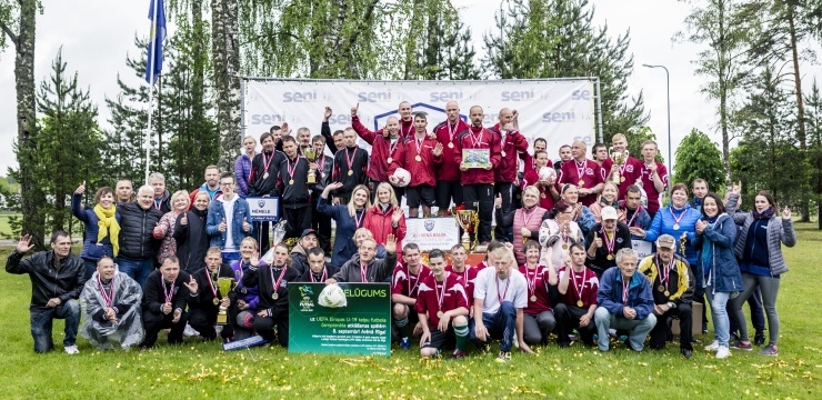 “Seni Cup” minifutbola turnīrā cilvēkiem ar īpašām vajadzībām piedalīsies arī komanda no Valkas