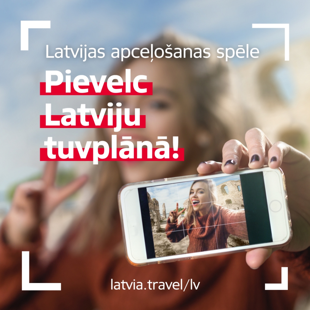 Piedāvā Latvijas apceļošanas spēli “Pievelc Latviju tuvplānā!”